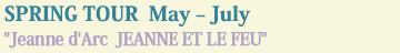 spring tour